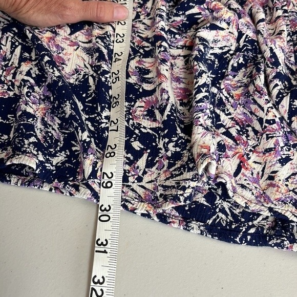 Roxy Swing Capella Dress Americano Blue Print Size Small - Picture 12 of 13